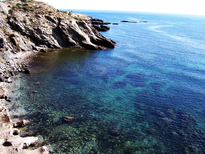 La côte est d'Almeria - Cala Cristal