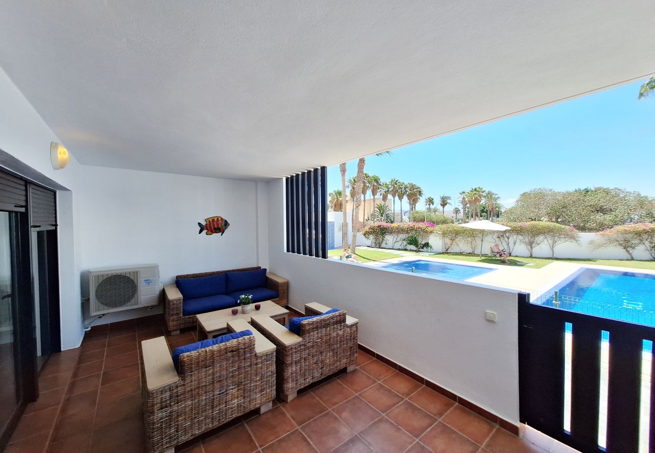 Ferienwohnung in Vera playa - Al Bajos – Ferienhäuser in der Nähe des Strandes El Playazo