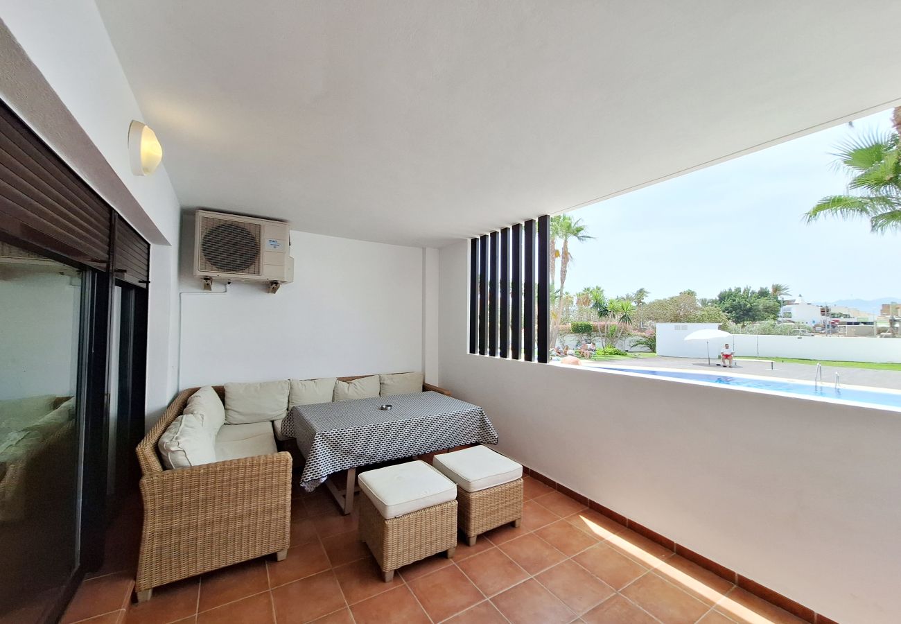 Ferienwohnung in Vera playa - Al Bajos – Ferienhäuser in der Nähe des Strandes El Playazo