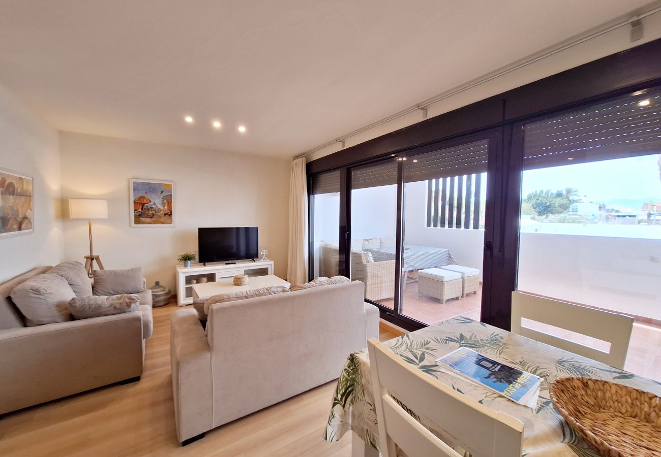 Ferienwohnung in Vera playa - Al Bajos – Ferienhäuser in der Nähe des Strandes El Playazo