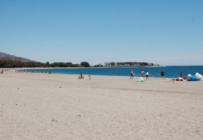 Ferienwohnung in Vera playa - Alborada 1º247 - Meerblick, 150M Strand, WiFi