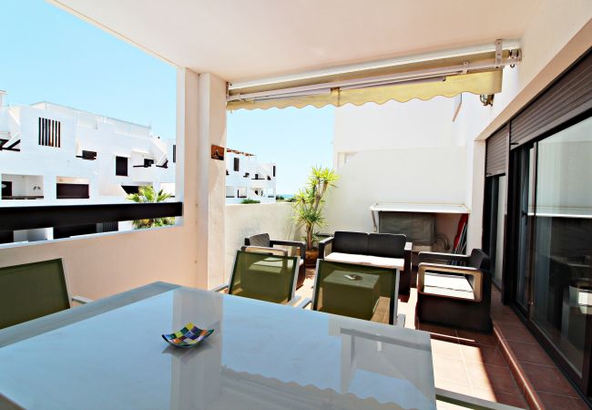  in Vera playa - Alborada 1º247 - Meerblick, 150M Strand, WiFi