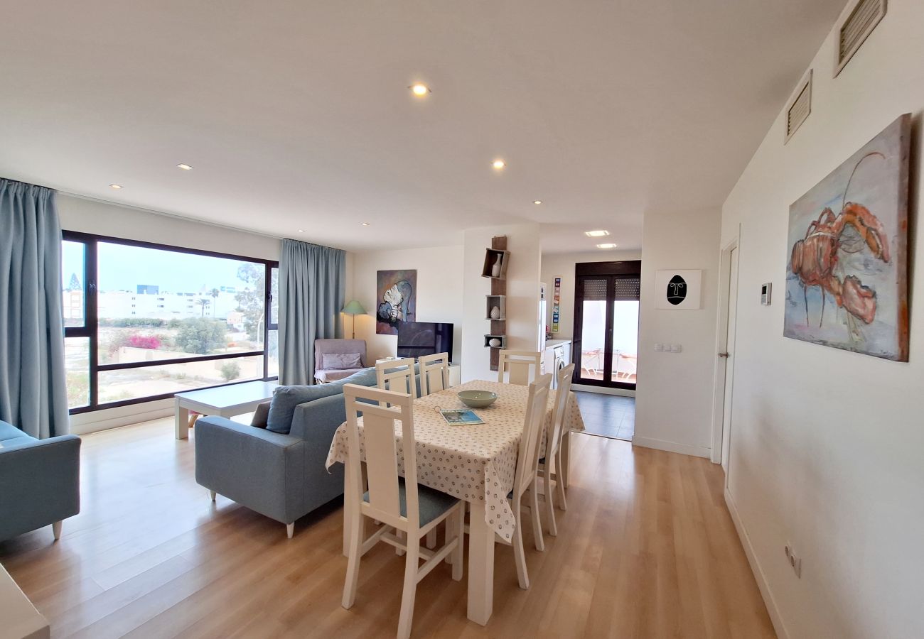 Ferienwohnung in Vera playa - Al 326 - Penthouse mit Meerblick