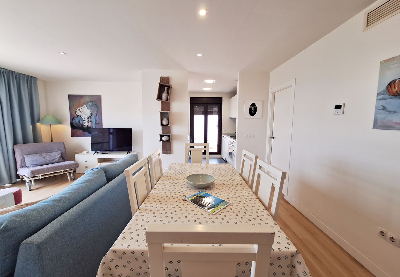 Ferienwohnung in Vera playa - Al 326 - Penthouse mit Meerblick