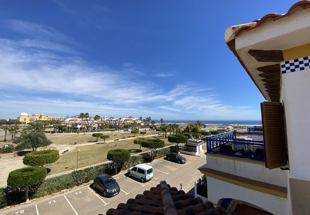 Ferienwohnung in Vera playa - Veramar 5 - Meerblick, 200M Strand, WLAN