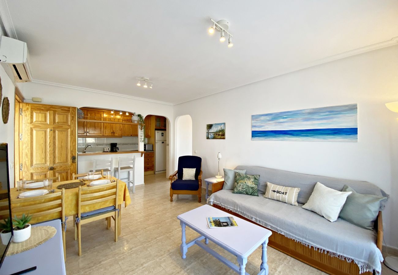 Ferienwohnung in Vera playa - Veramar 5 - Meerblick, 200M Strand, WLAN