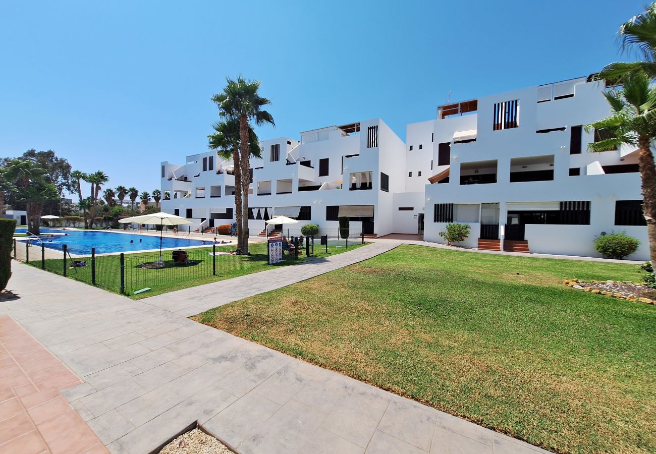 Ferienwohnung in Vera playa - Al Bajo Fam - Familienapartment mit Pool