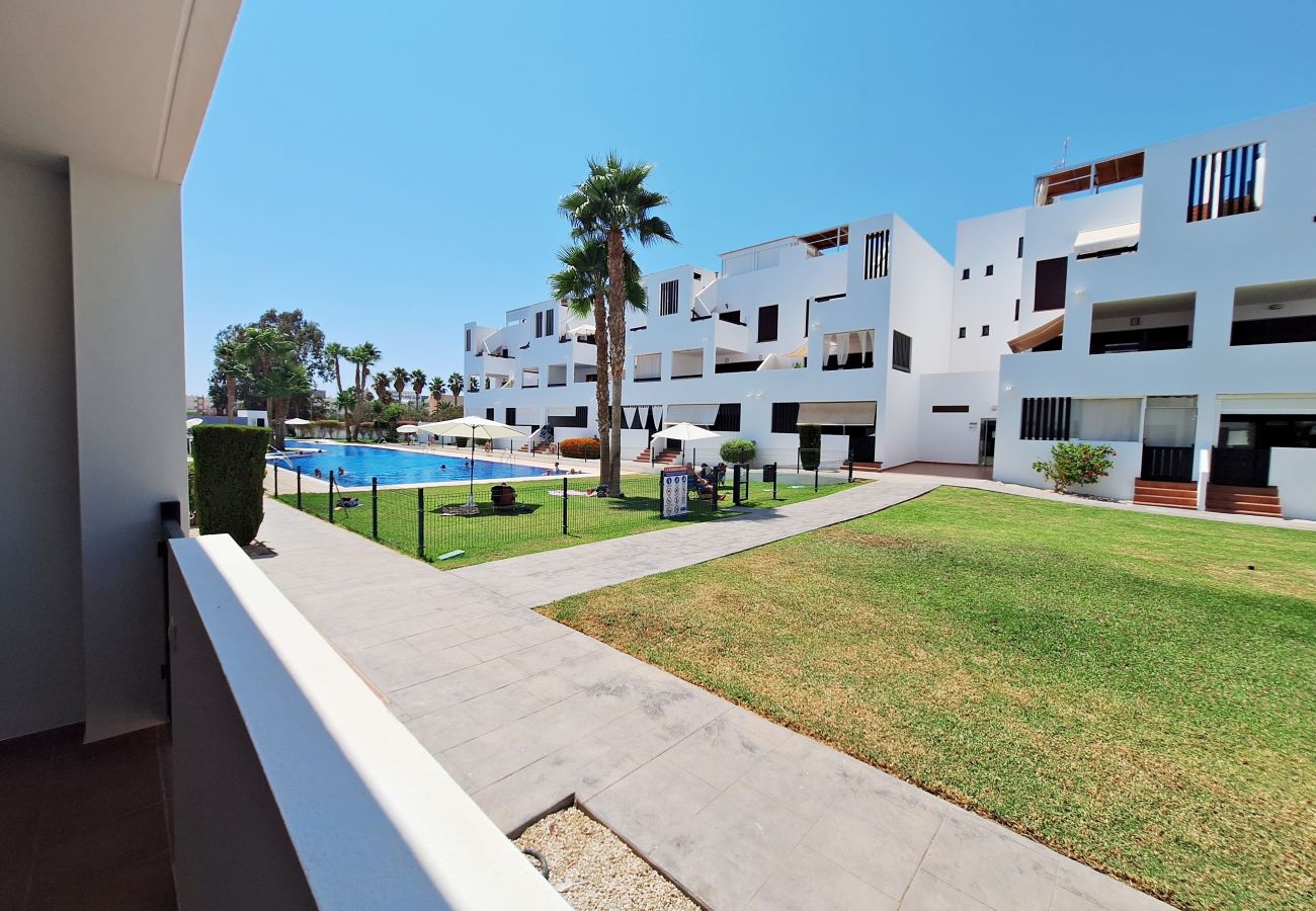 Ferienwohnung in Vera playa - Al Bajo Fam - Familienapartment mit Pool