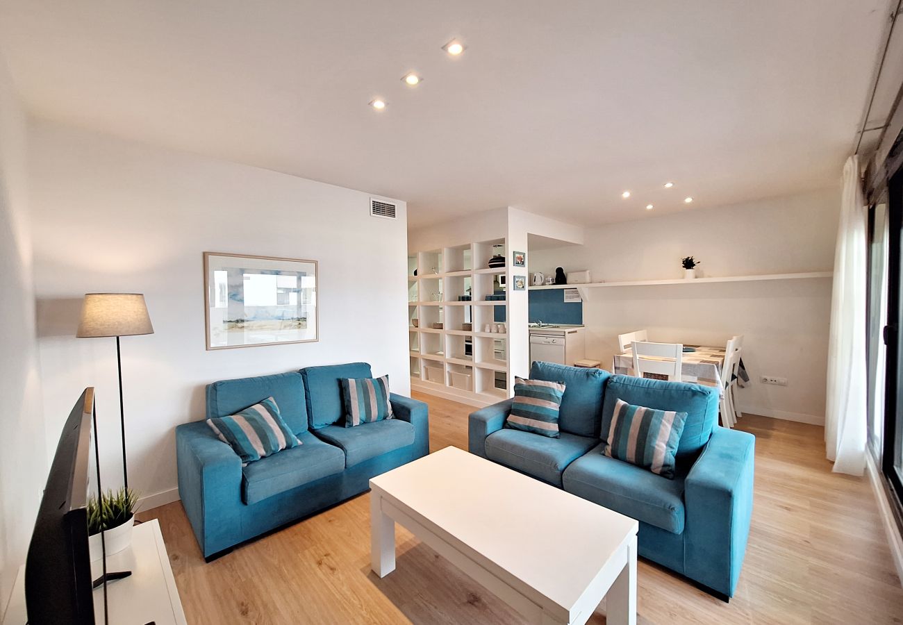 Ferienwohnung in Vera playa - Al Bajo Fam - Familienapartment mit Pool
