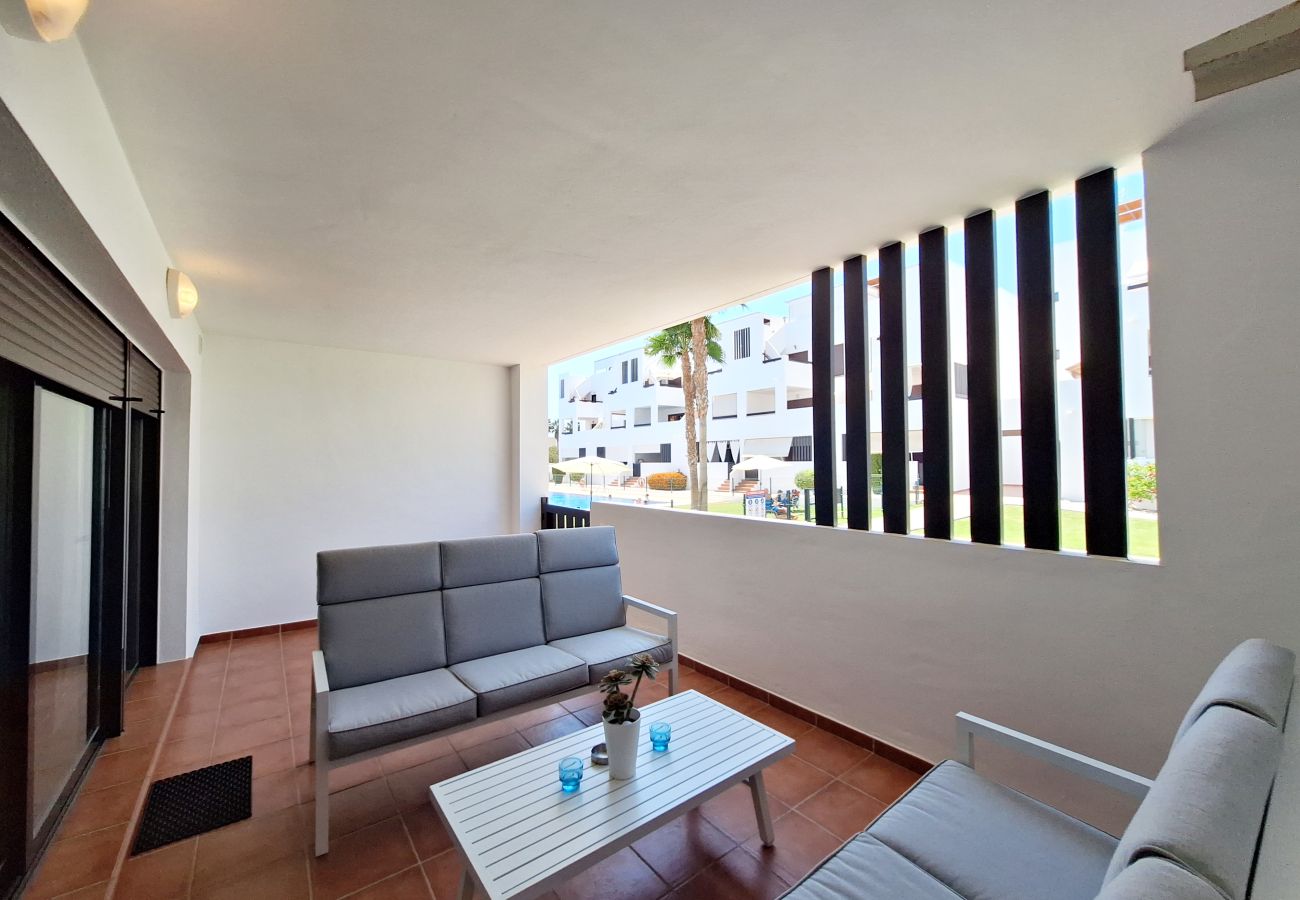 Ferienwohnung in Vera playa - Al Bajo Fam - Familienapartment mit Pool