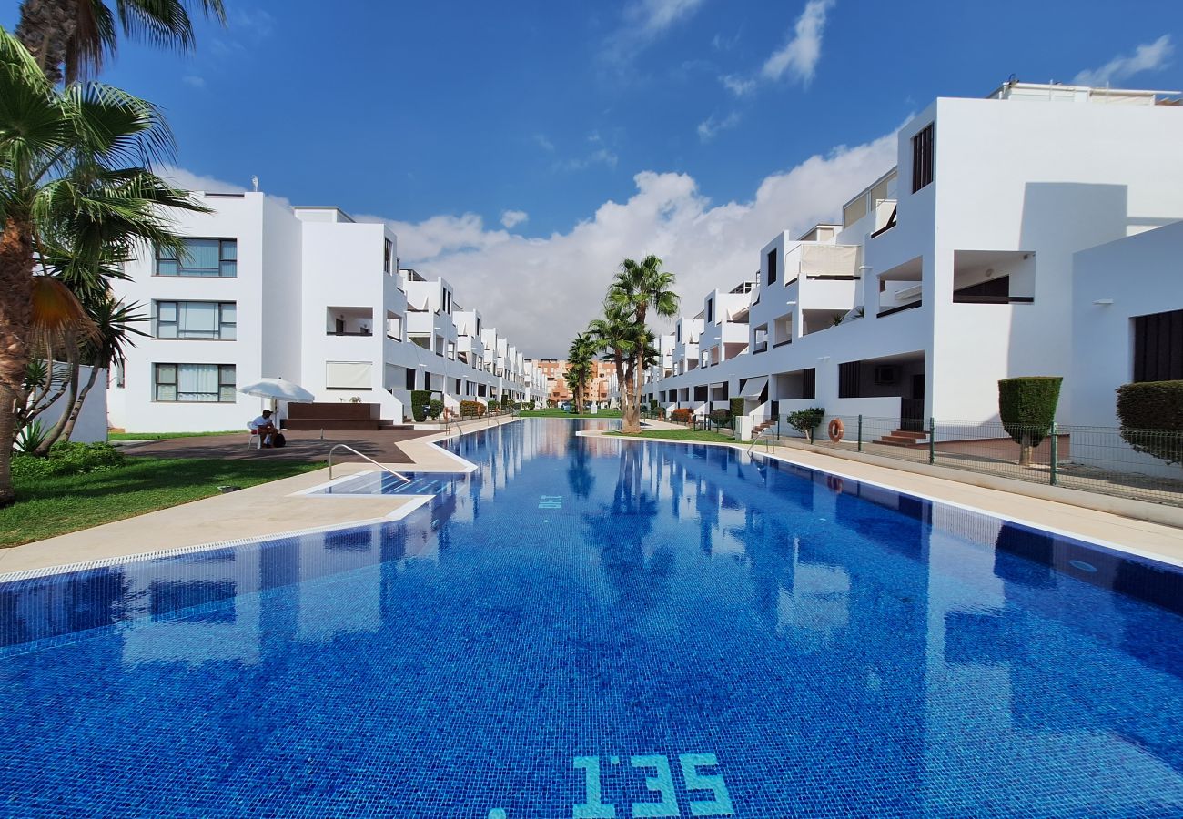 Ferienwohnung in Vera playa - Al Bajo Fam - Familienapartment mit Pool