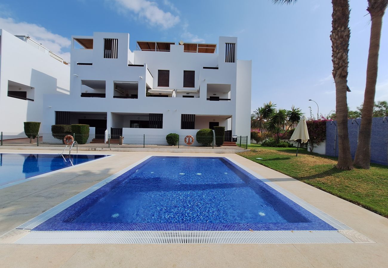 Ferienwohnung in Vera playa - Al Bajo Fam - Familienapartment mit Pool