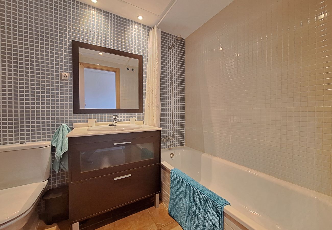 Ferienwohnung in Vera playa - LM5 - Apartment mit privatem Garten und Pool in Vera Playa