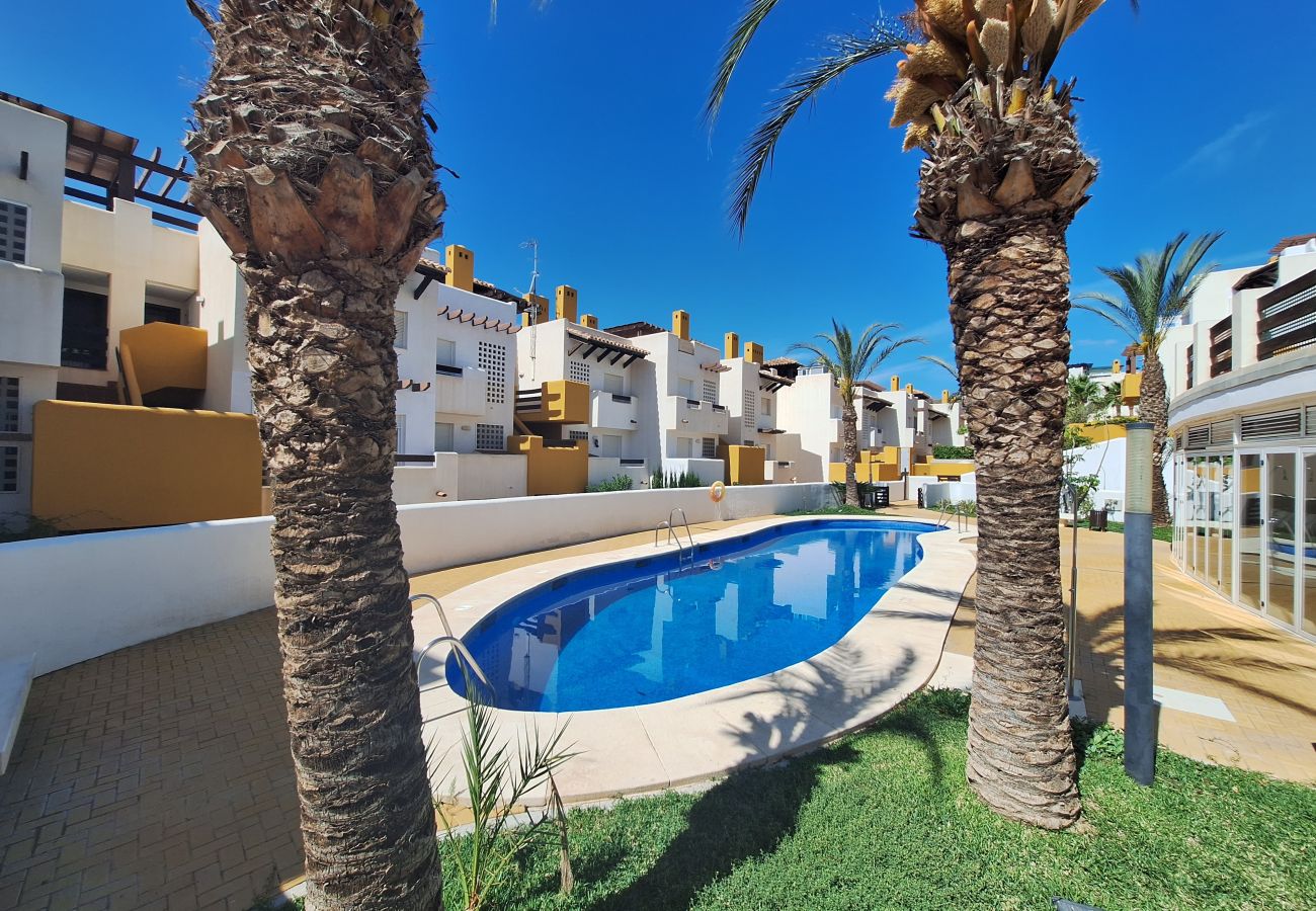 Ferienwohnung in Vera playa - LM5 - Apartment mit privatem Garten und Pool in Vera Playa