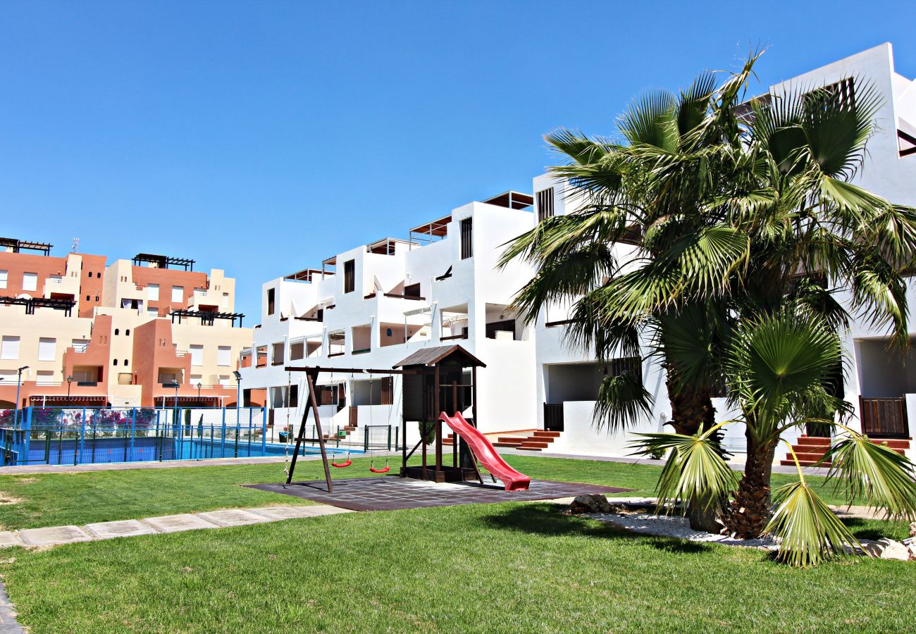 Ferienwohnung in Vera playa - Alborada 1º230 - WiFi, Terrasse, Gemeinschaftspool