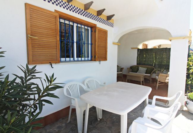 Ferienwohnung in Vera playa - Veramar 6 - Duplex mit WLAN und Privatgarten 