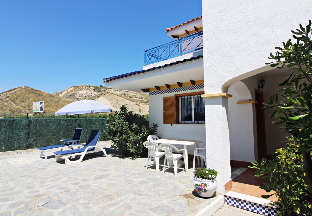 Ferienwohnung in Vera playa - VM 6 - Duplex mit privatem Garten in Strandnähe