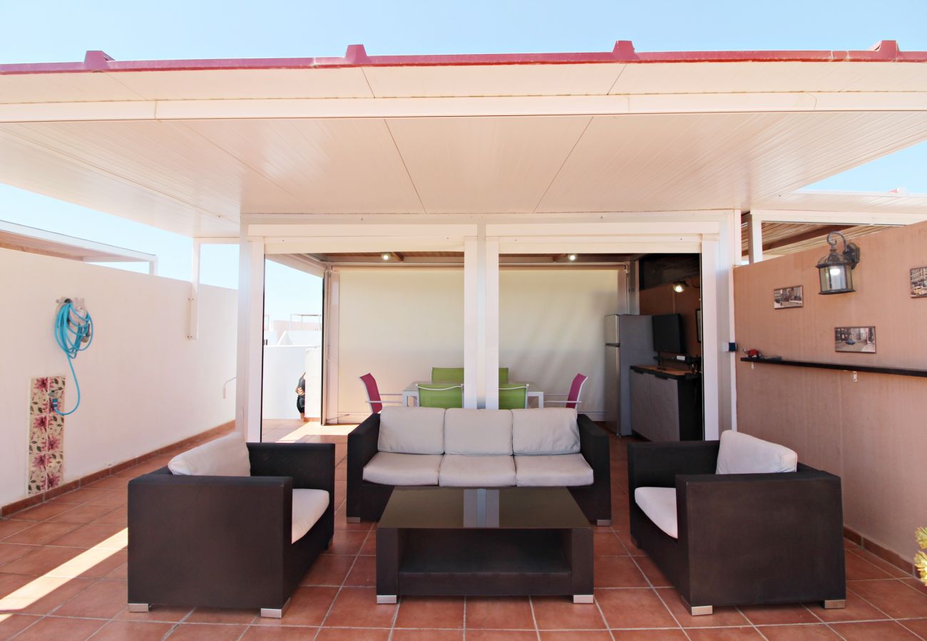 Ferienwohnung in Vera playa - Alborada 2º317 - WiFi, 150M Strand, Solarium