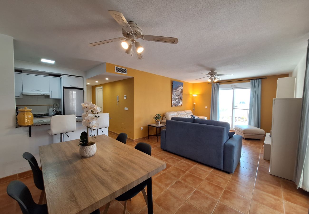 Ferienwohnung in Palomares - JP Bajo - Ferienwohnung mit privatem Garten und Parkplatz
