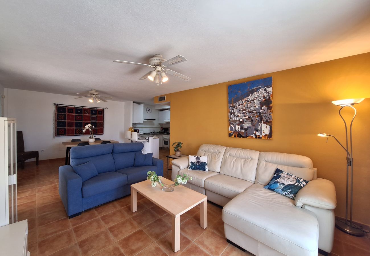 Ferienwohnung in Palomares - JP Bajo - Ferienwohnung mit privatem Garten und Parkplatz