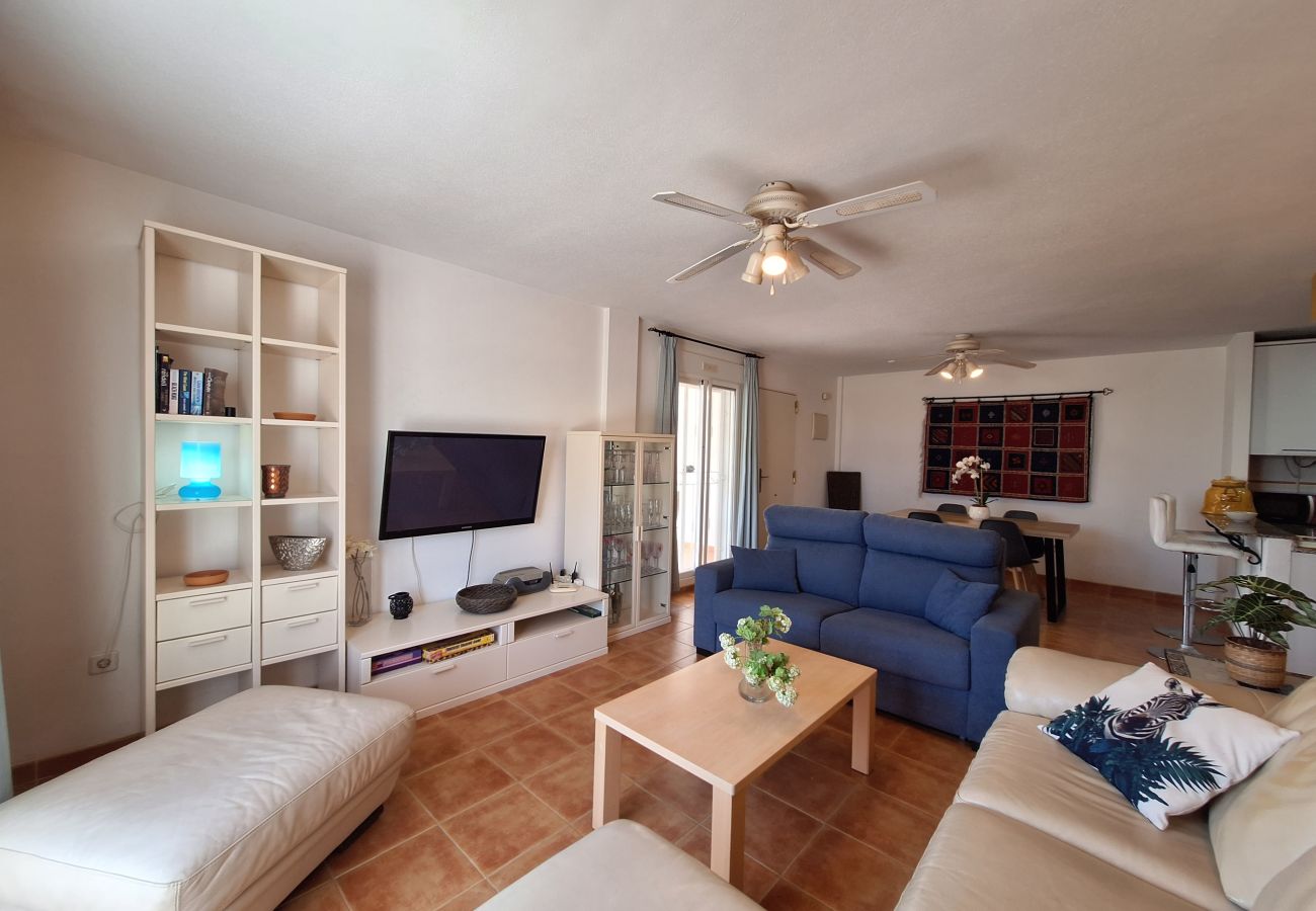 Ferienwohnung in Palomares - JP Bajo - Ferienwohnung mit privatem Garten und Parkplatz