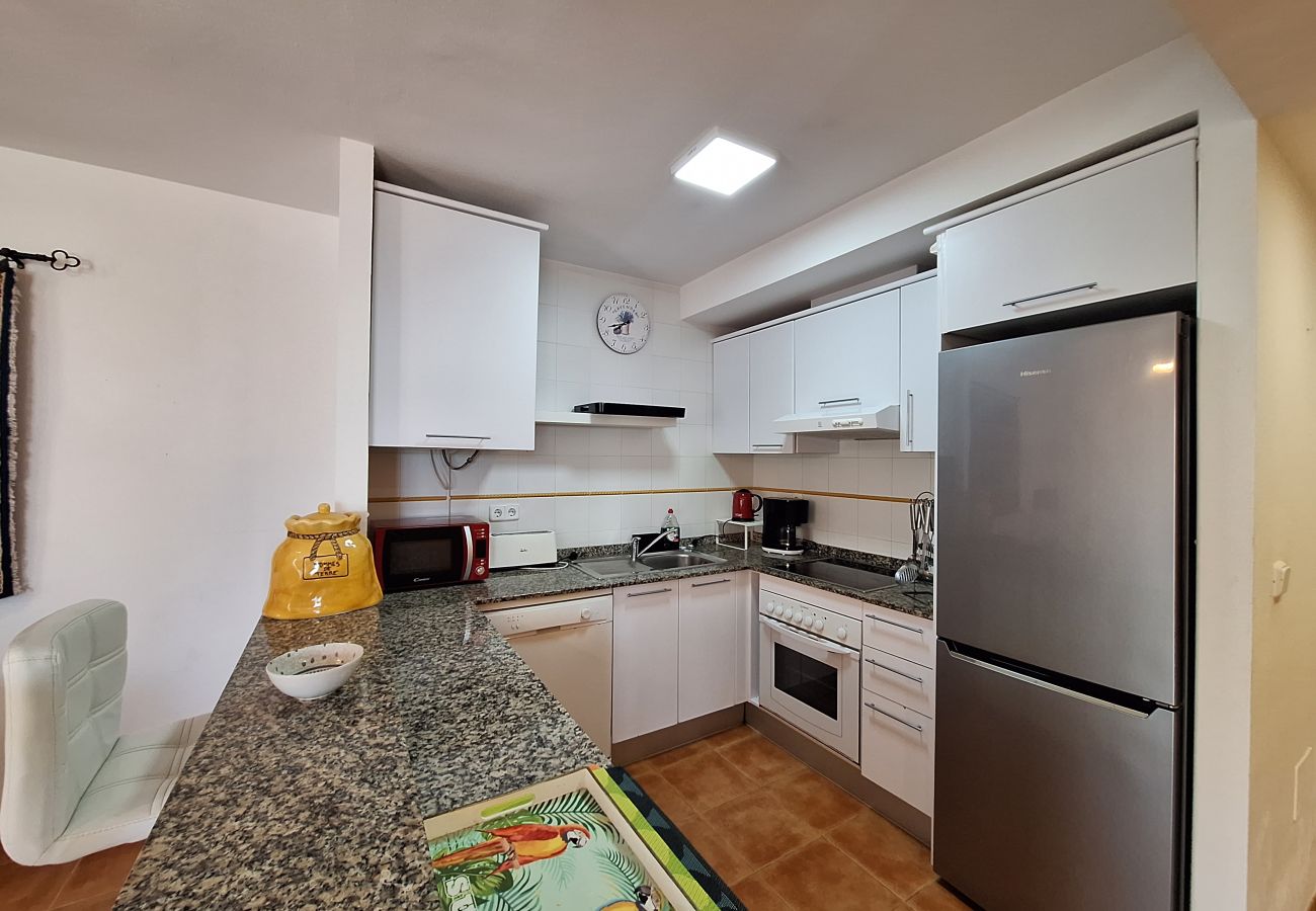 Ferienwohnung in Palomares - JP Bajo - Ferienwohnung mit privatem Garten und Parkplatz