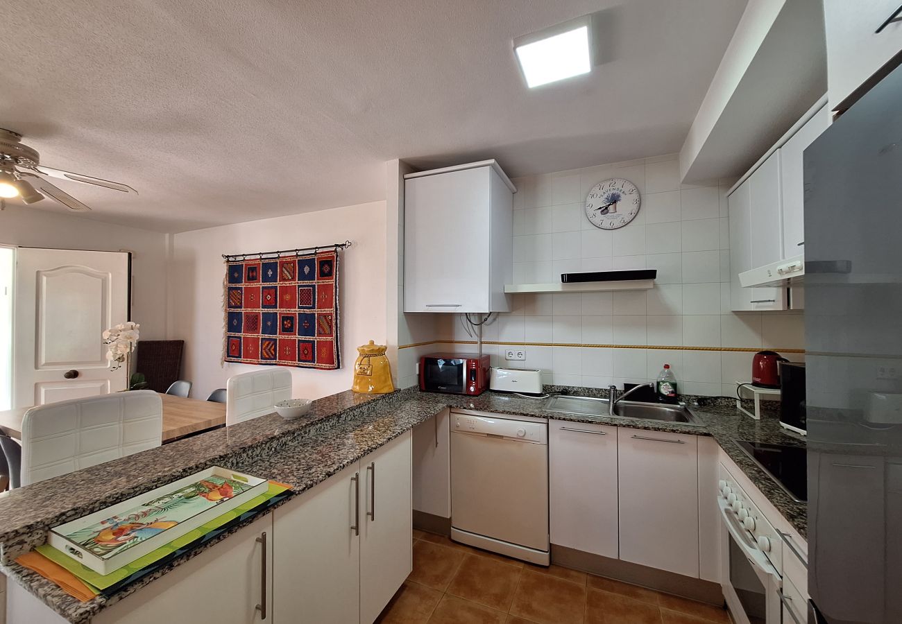 Ferienwohnung in Palomares - JP Bajo - Ferienwohnung mit privatem Garten und Parkplatz