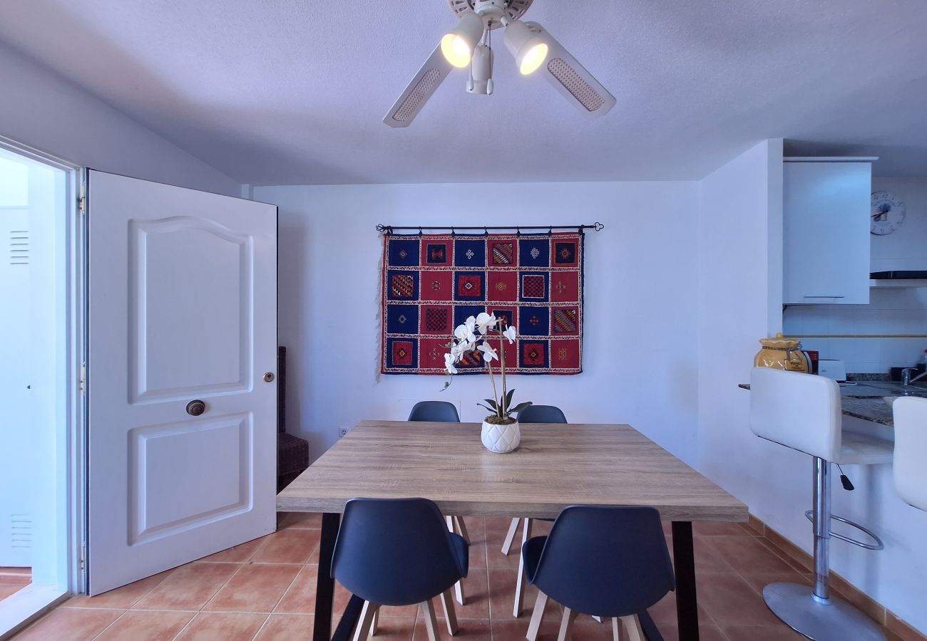 Ferienwohnung in Palomares - JP Bajo - Ferienwohnung mit privatem Garten und Parkplatz