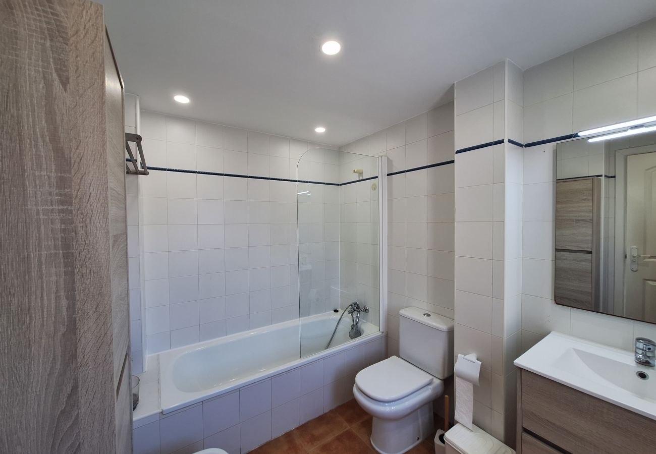 Ferienwohnung in Palomares - JP Bajo - Ferienwohnung mit privatem Garten und Parkplatz