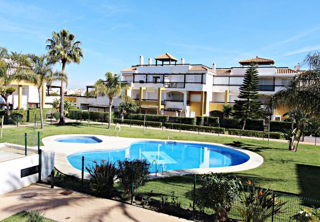 Ferienwohnung in Vera playa - Lomas del Mar 1 - WiFi, Terrasse & beheiztes Hallenbad