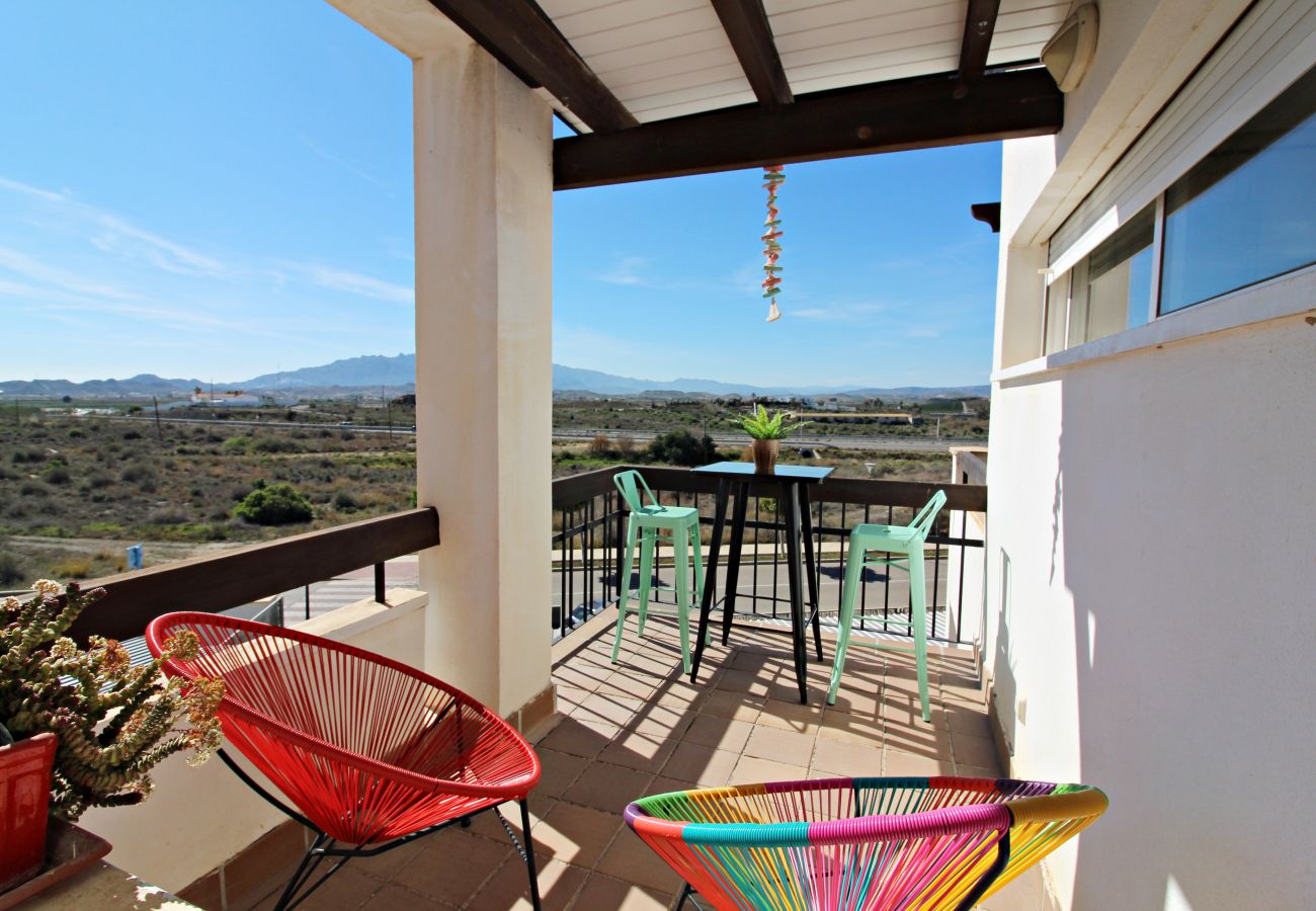 Ferienwohnung in Vera playa - Lm 1 - Apartment mit Terrasse und Pool in Vera Playa