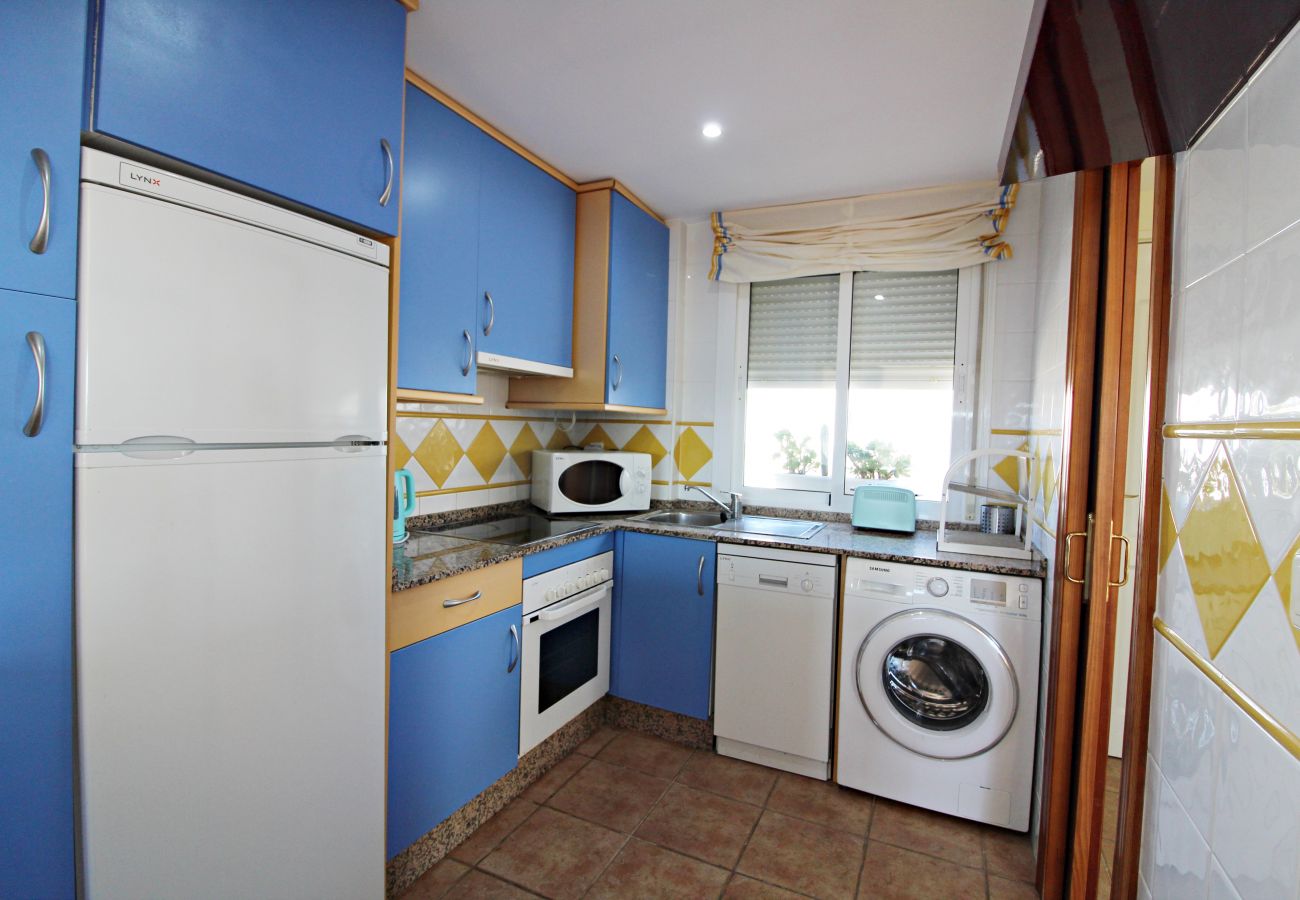 Ferienwohnung in Vera playa - Lm 1 - Apartment mit Terrasse und Pool in Vera Playa
