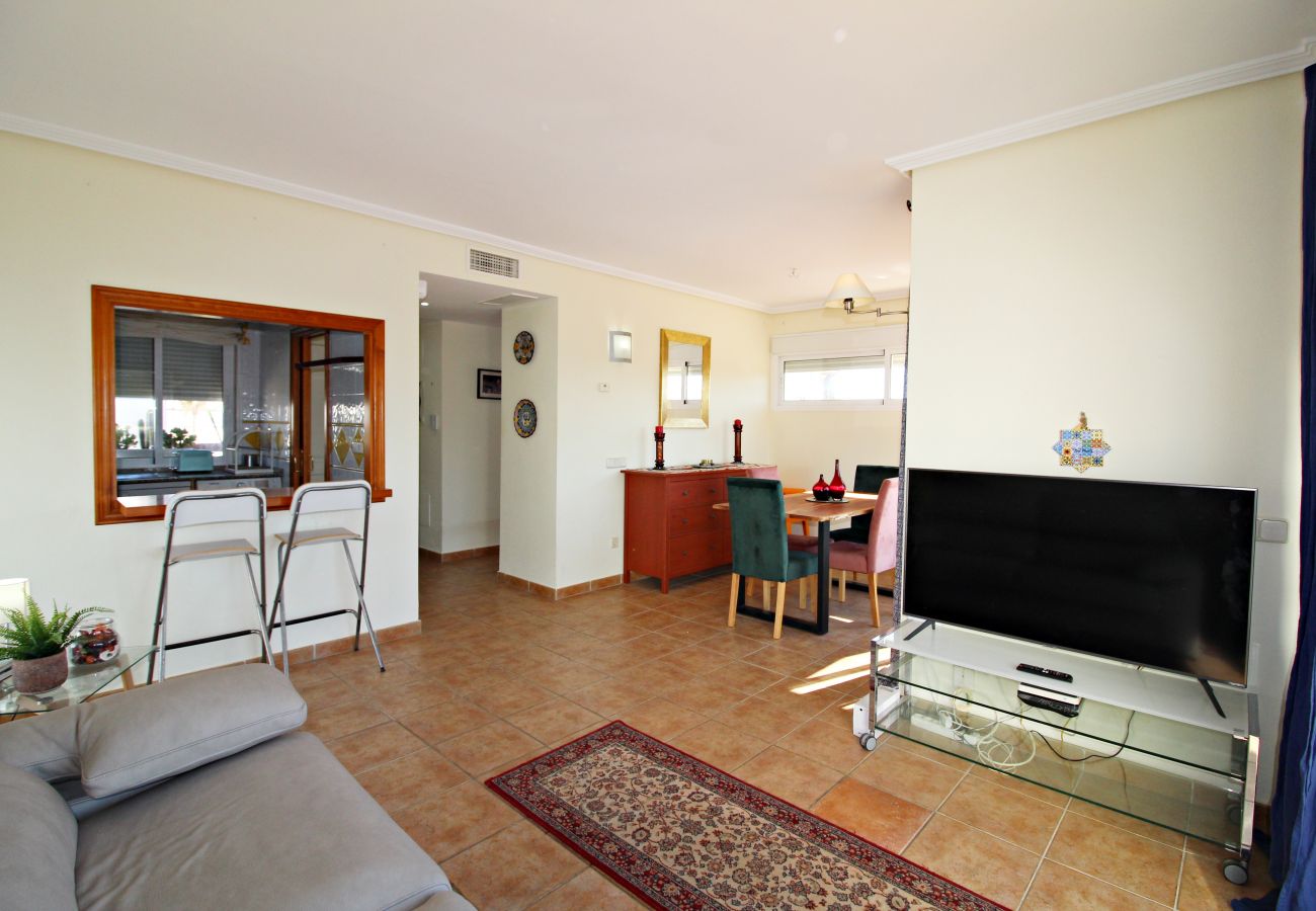 Ferienwohnung in Vera playa - Lm 1 - Apartment mit Terrasse und Pool in Vera Playa