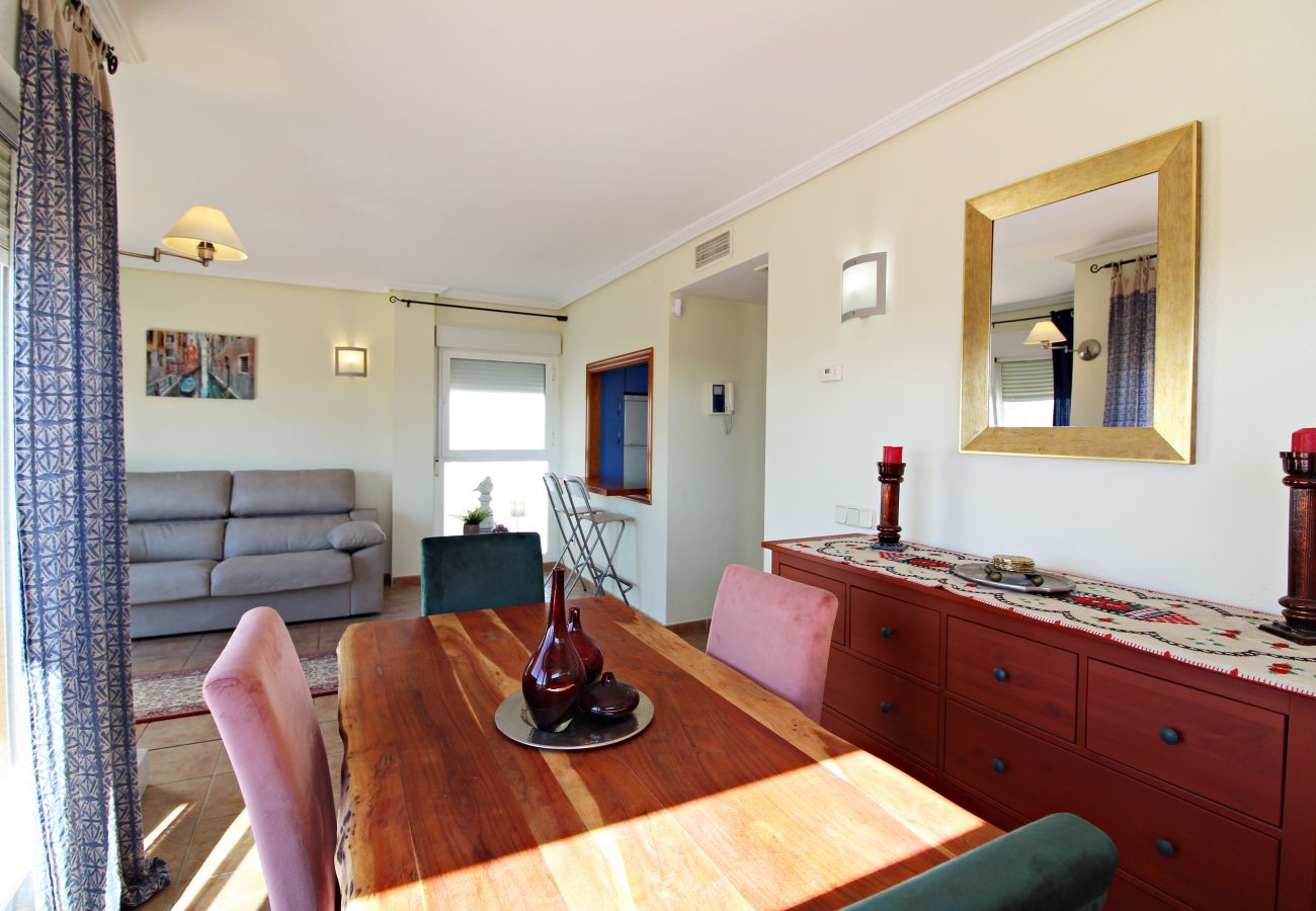 Ferienwohnung in Vera playa - Lm 1 - Apartment mit Terrasse und Pool in Vera Playa