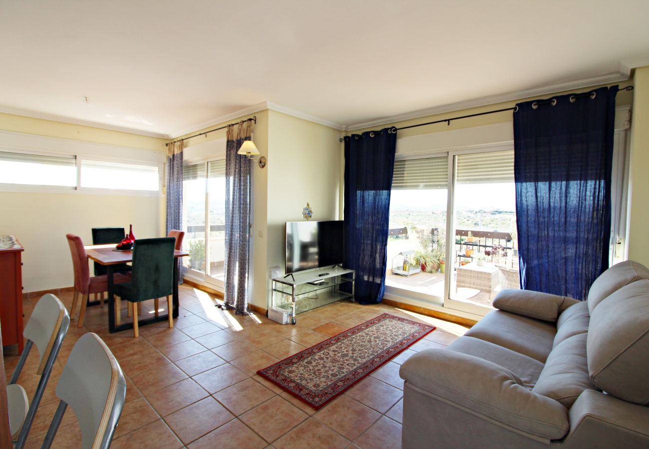 Ferienwohnung in Vera playa - Lm 1 - Apartment mit Terrasse und Pool in Vera Playa