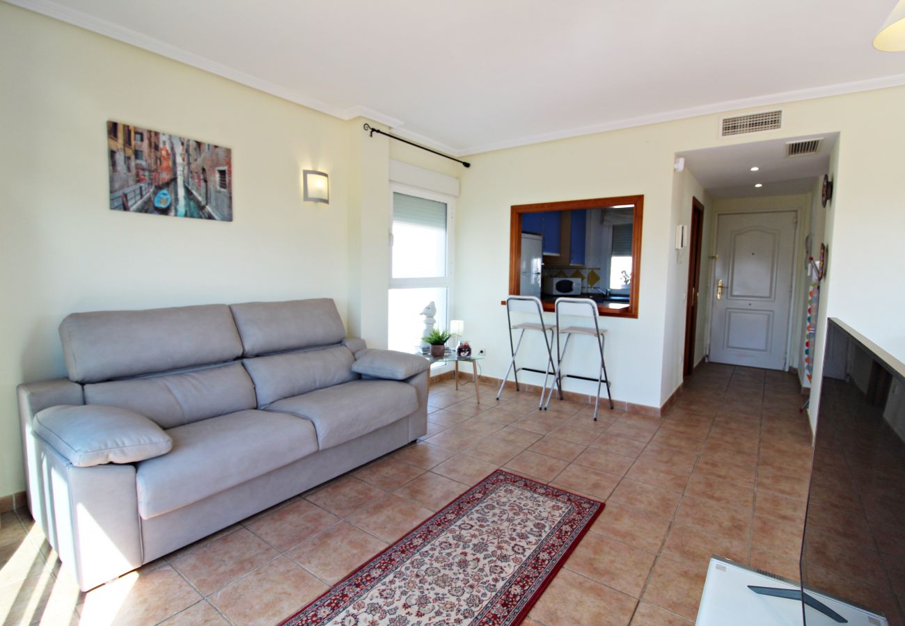 Ferienwohnung in Vera playa - Lm 1 - Apartment mit Terrasse und Pool in Vera Playa