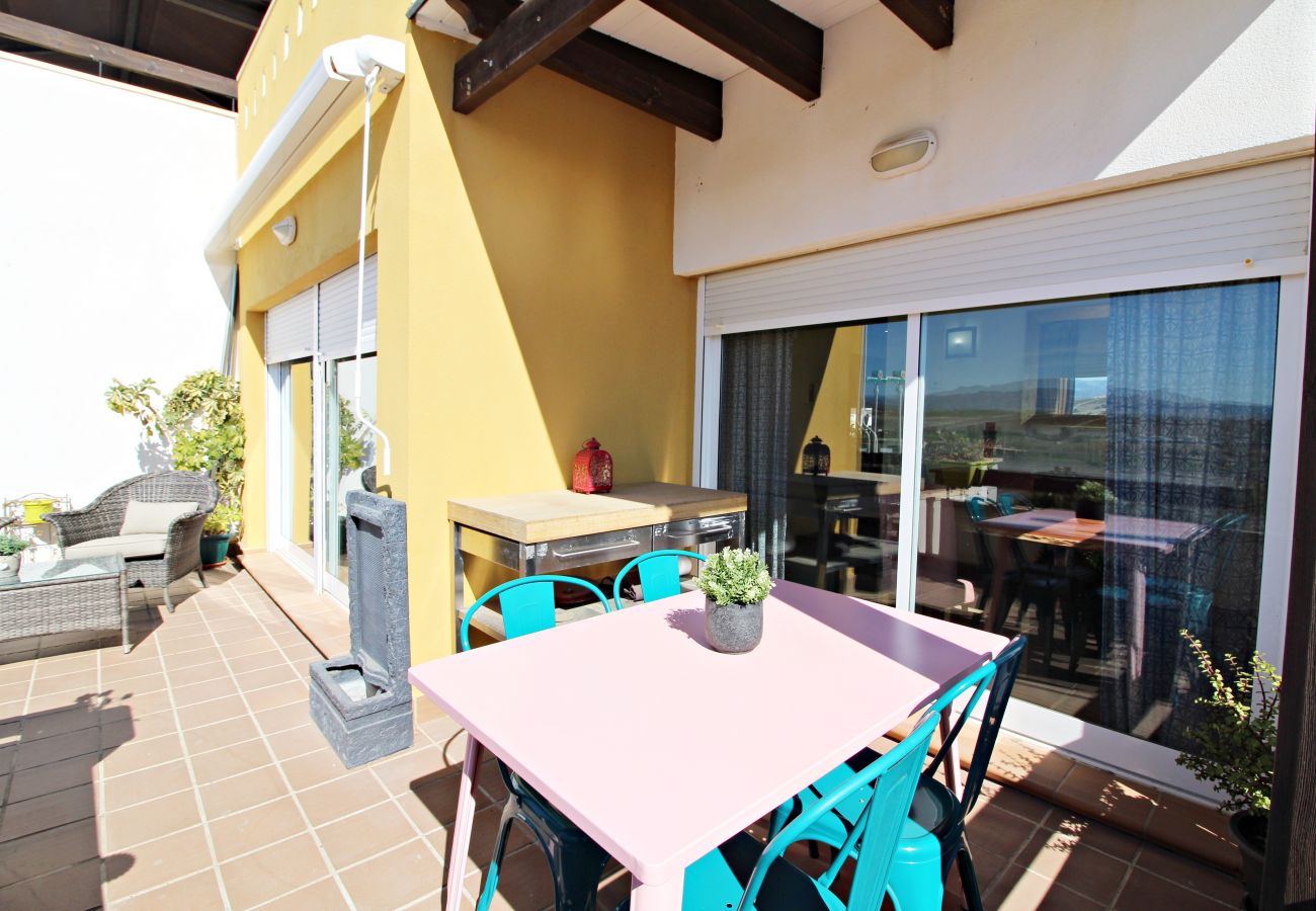 Ferienwohnung in Vera playa - Lm 1 - Apartment mit Terrasse und Pool in Vera Playa