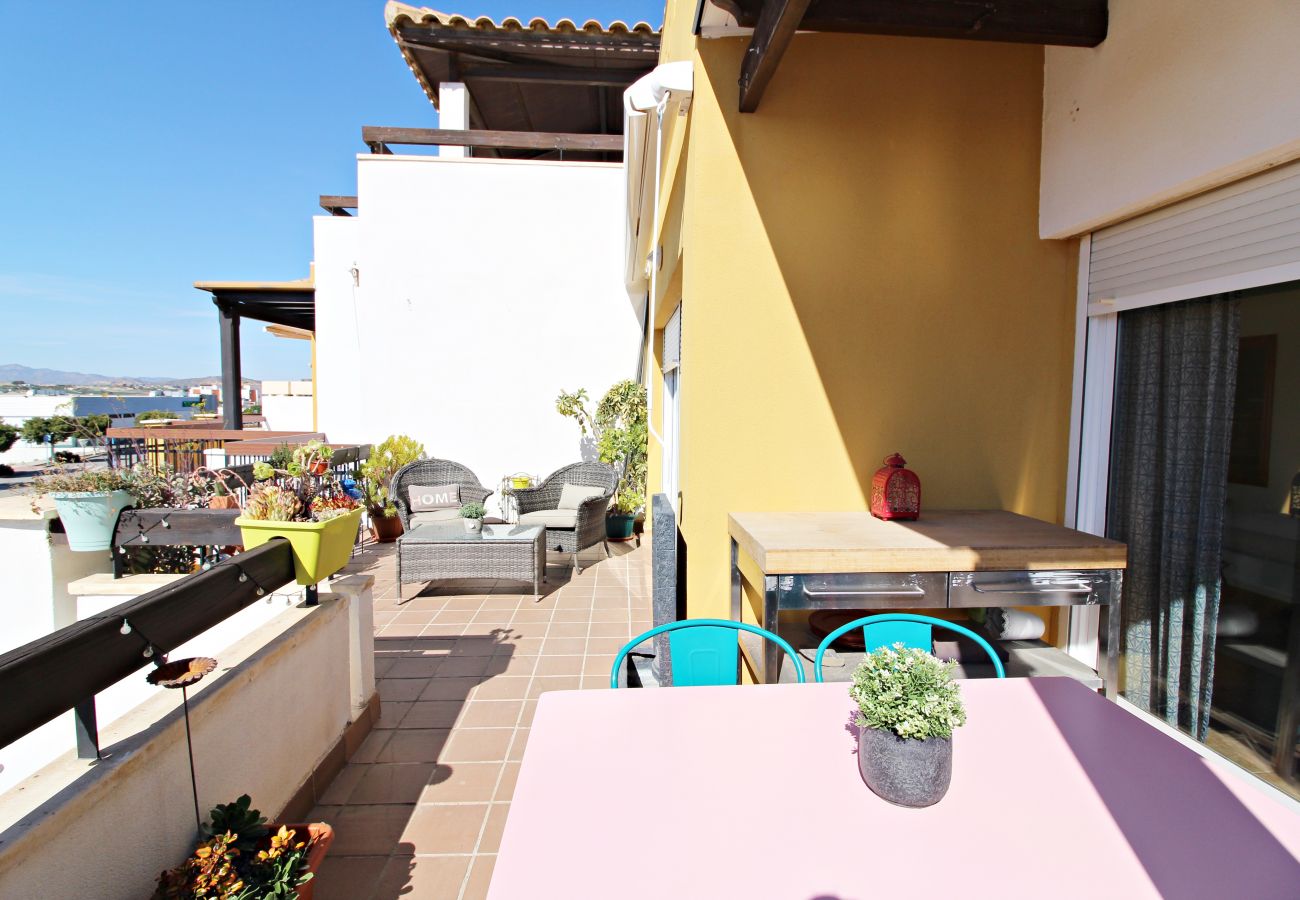 Ferienwohnung in Vera playa - Lm 1 - Apartment mit Terrasse und Pool in Vera Playa