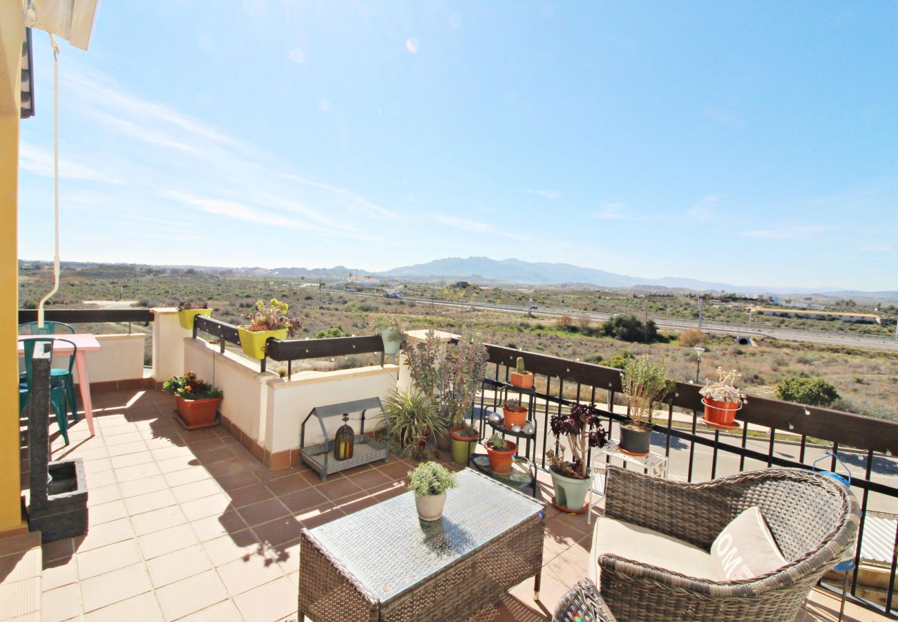 Ferienwohnung in Vera playa - Lm 1 - Apartment mit Terrasse und Pool in Vera Playa
