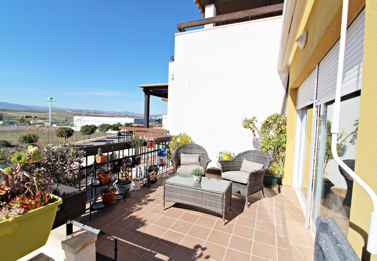 Ferienwohnung in Vera playa - Lm 1 - Apartment mit Terrasse und Pool in Vera Playa