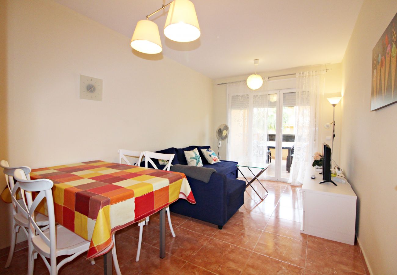 Ferienwohnung in Vera playa -  Paraíso de Vera Nassau - 250 M Strand, WiFi, Terrasse 