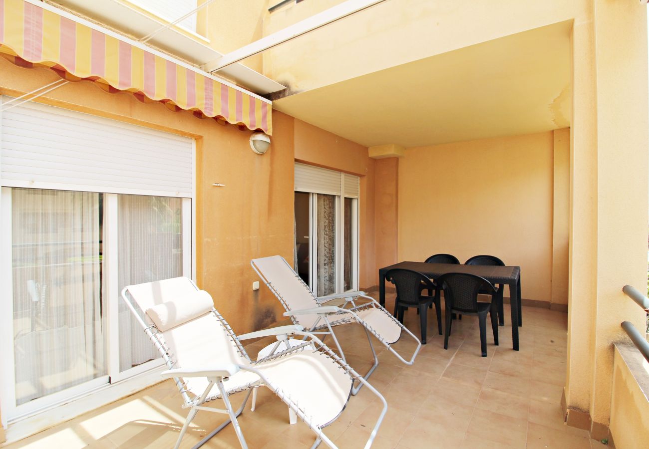 Ferienwohnung in Vera playa -  Paraíso de Vera Nassau - 250 M Strand, WiFi, Terrasse 