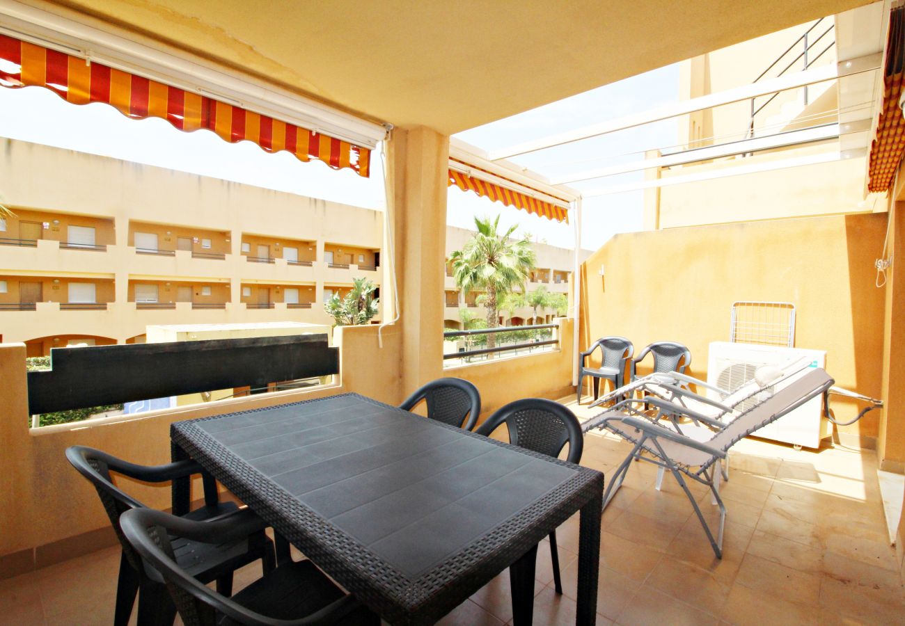 Ferienwohnung in Vera playa -  Paraíso de Vera Nassau - 250 M Strand, WiFi, Terrasse 