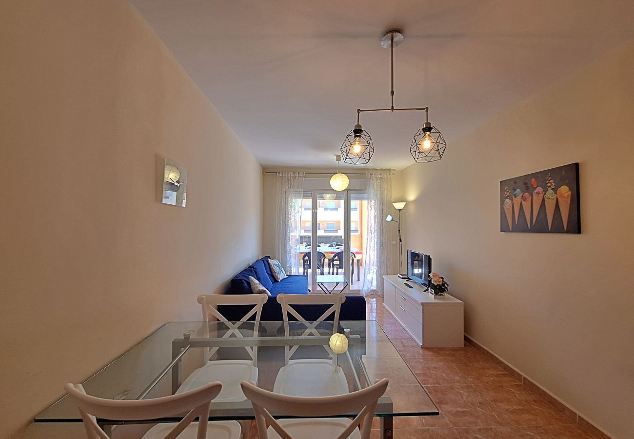 Ferienwohnung in Vera playa - Nassau - Apartment mit Terrasse und Pool in Vera Playa
