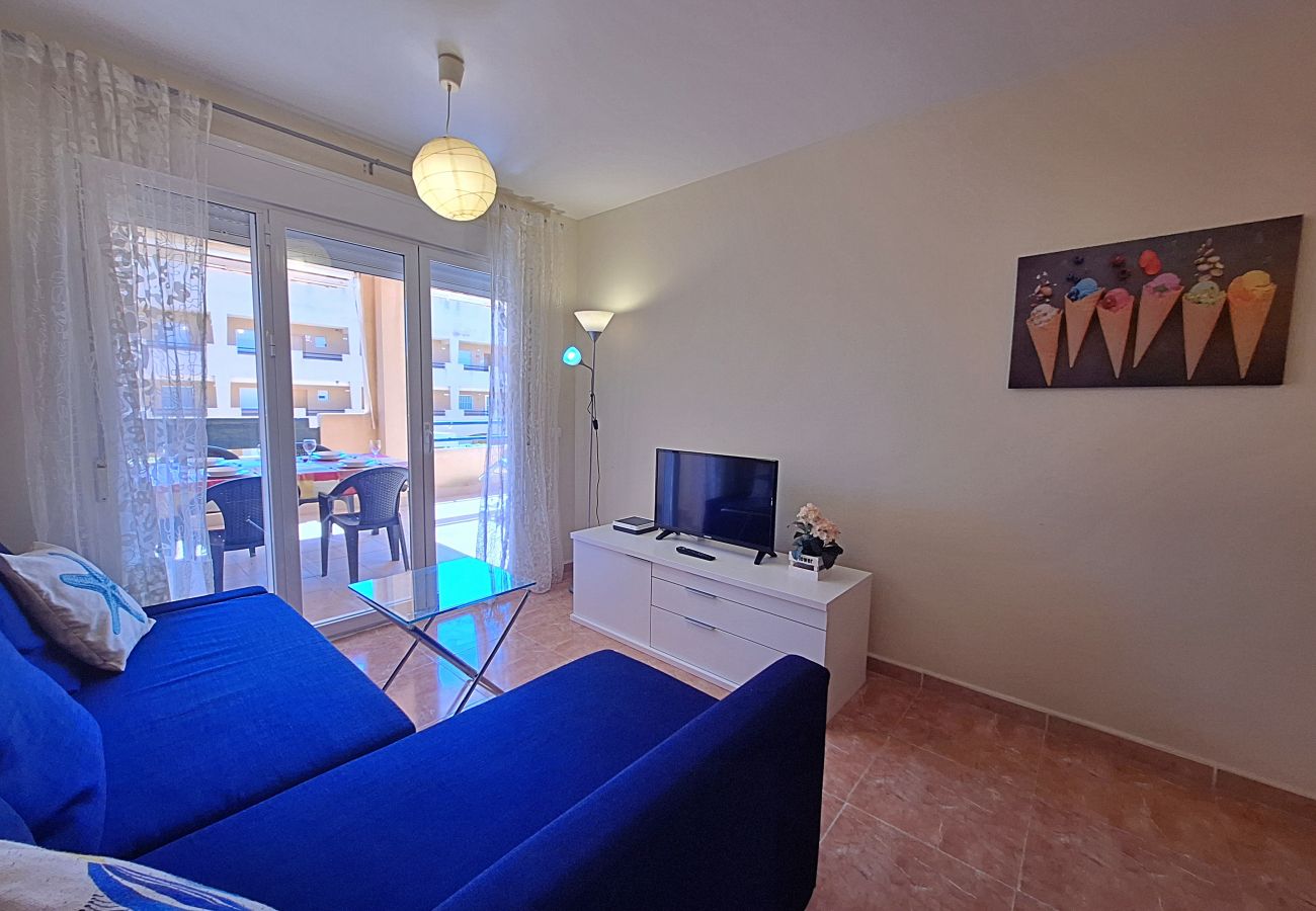Ferienwohnung in Vera playa - Nassau - Apartment mit Terrasse und Pool in Vera Playa