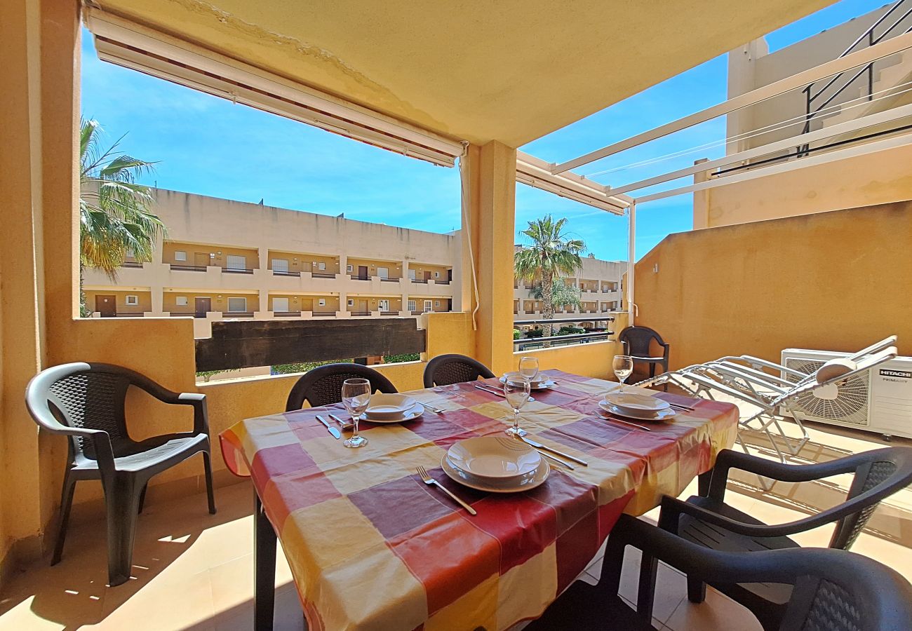 Ferienwohnung in Vera playa - Nassau - Apartment mit Terrasse und Pool in Vera Playa