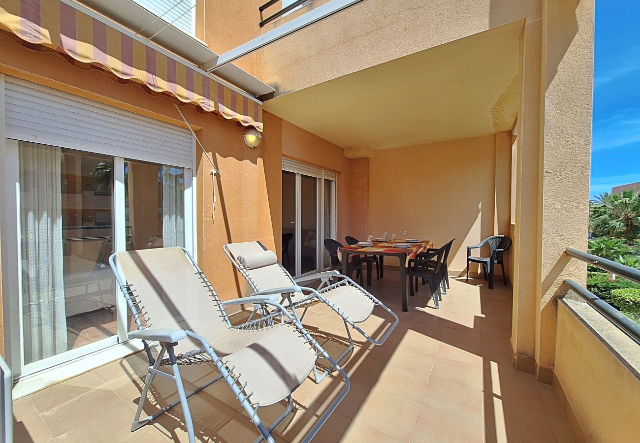 Ferienwohnung in Vera playa - Nassau - Apartment mit Terrasse und Pool in Vera Playa