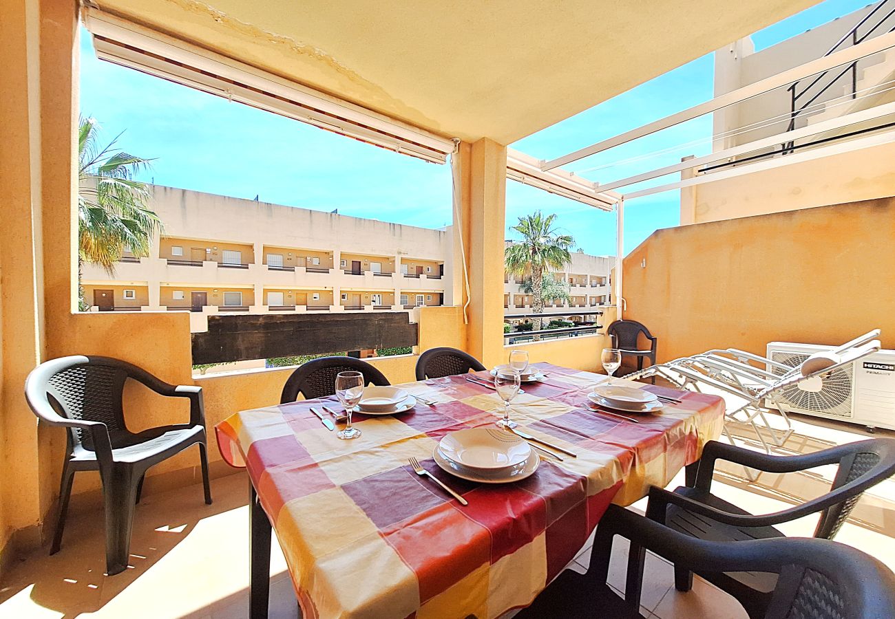 Ferienwohnung in Vera playa - Nassau - Apartment mit Terrasse und Pool in Vera Playa