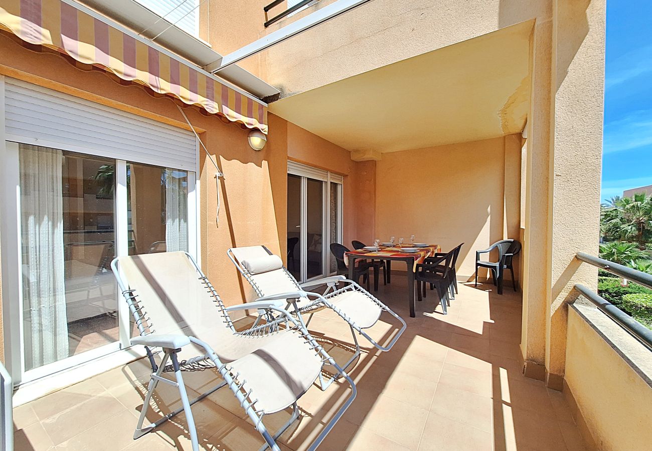 Ferienwohnung in Vera playa - Nassau - Apartment mit Terrasse und Pool in Vera Playa