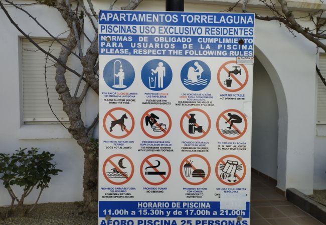 Ferienwohnung in Vera playa - Torrelaguna Erdgeschoss - WiFi & Gemeinschaftspool